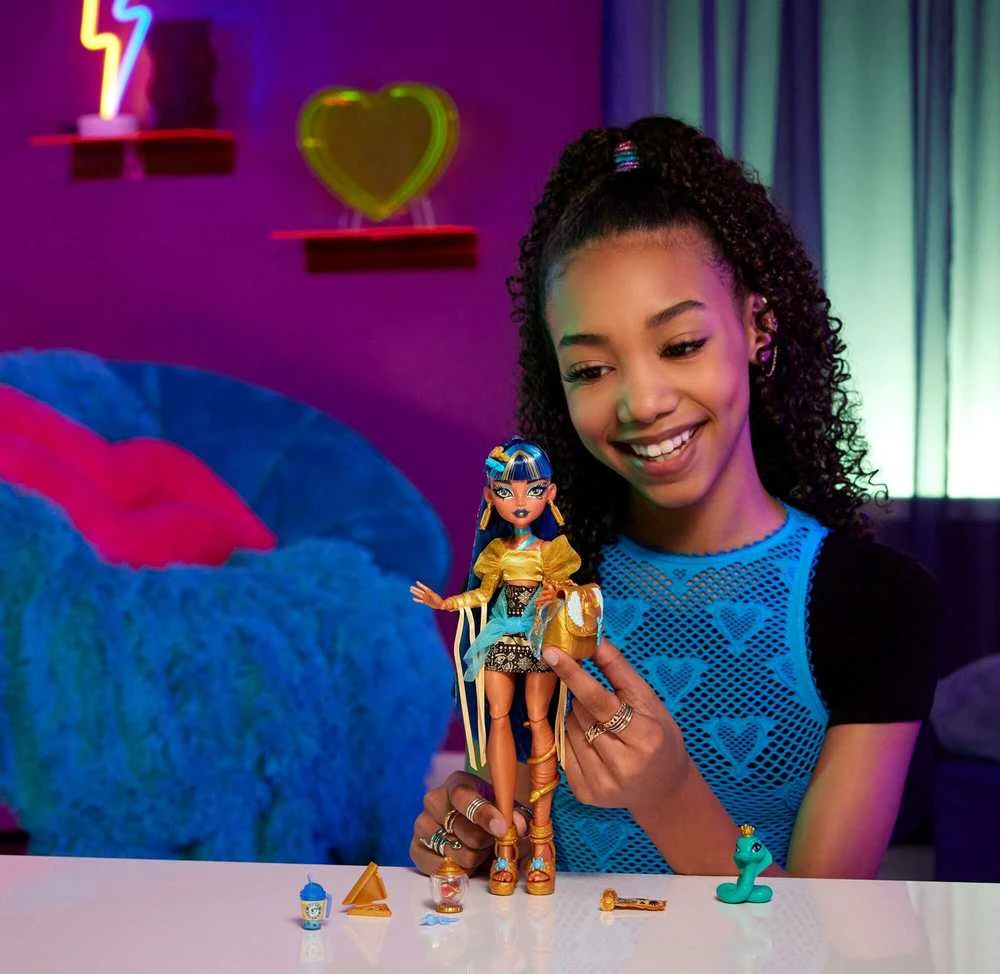 Mattel MONSTER HIGH lėlė – Kleo (HXH74)