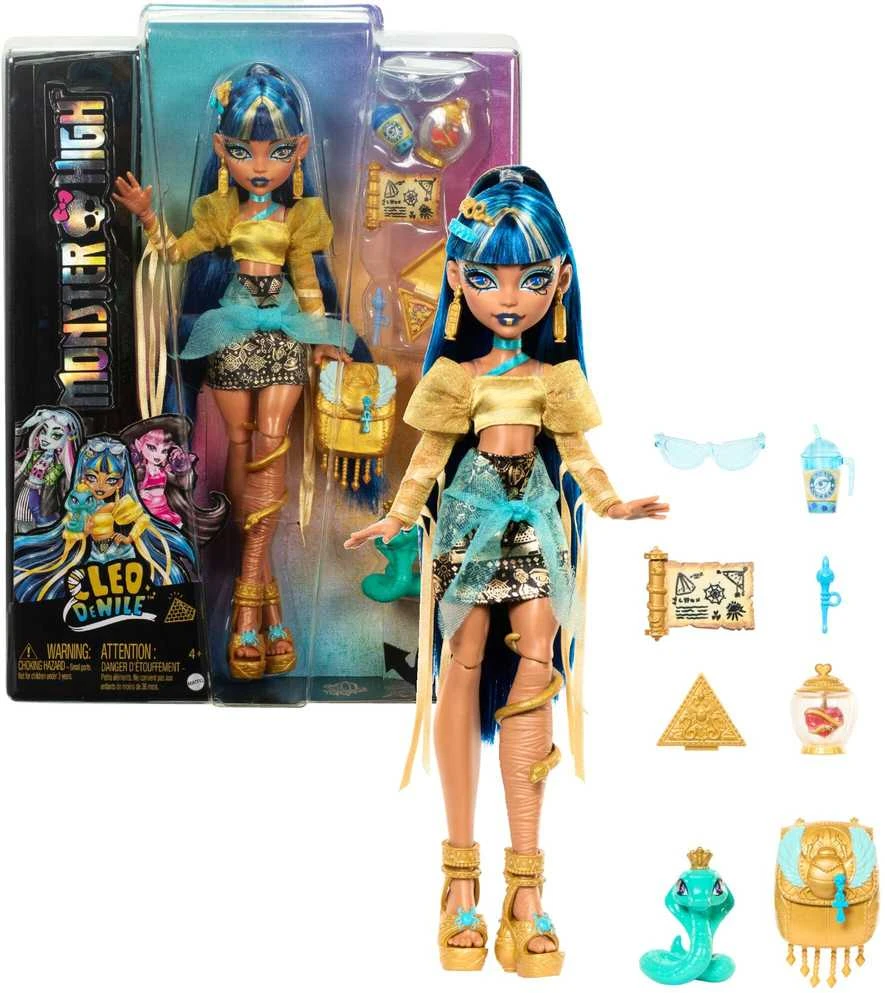 Mattel MONSTER HIGH lėlė – Kleo (HXH74)