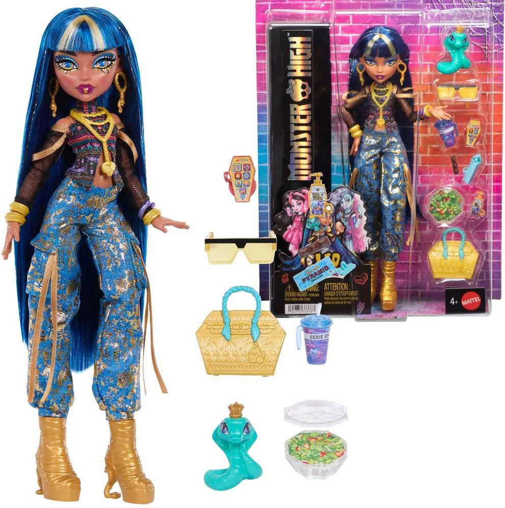 Mattel MONSTER HIGH lėlė Kleo (atnaujinta) (JHK32)