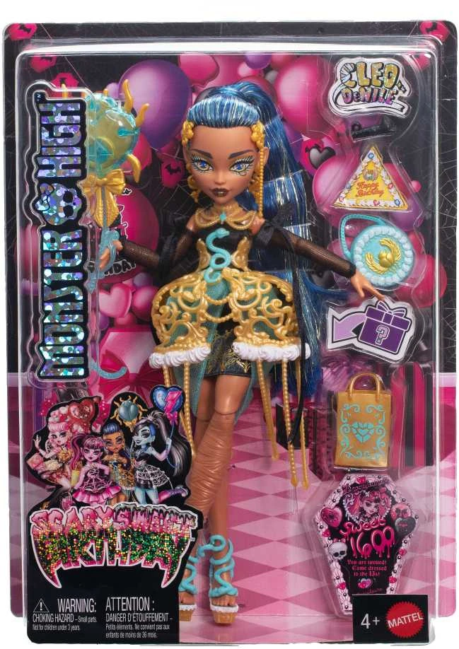 Mattel MONSTER HIGH SWEET BIRTHDAY lėlė – Kleo (JBG76)