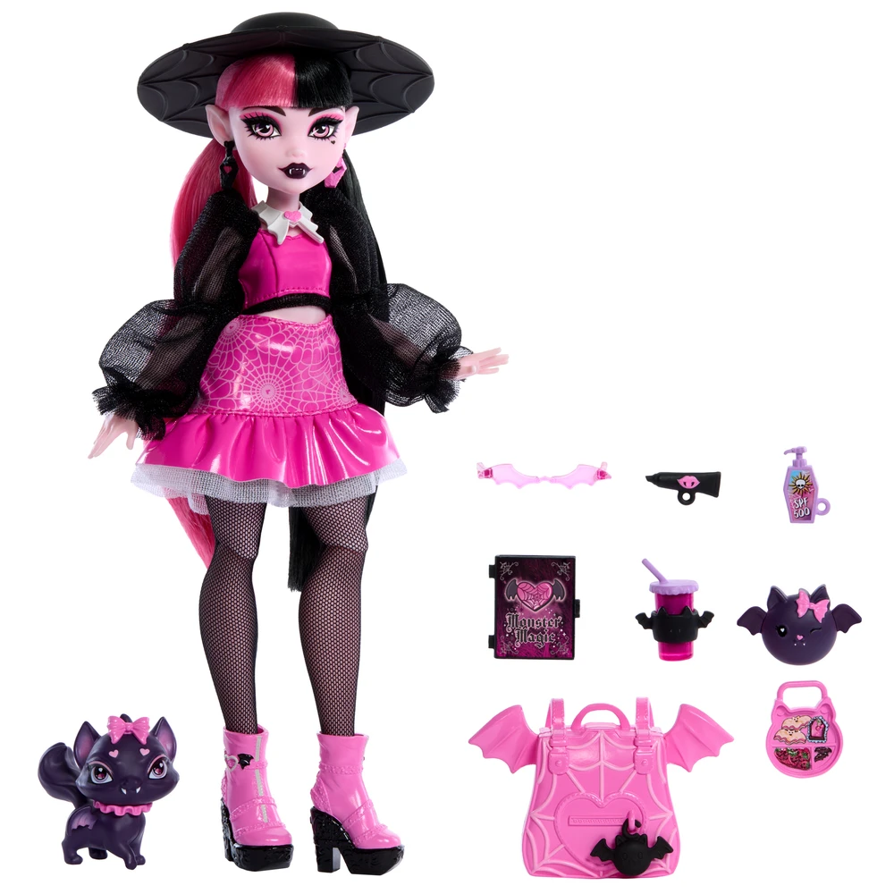 Mattel MONSTER HIGH lėlė – Drakulaura (HRP64)