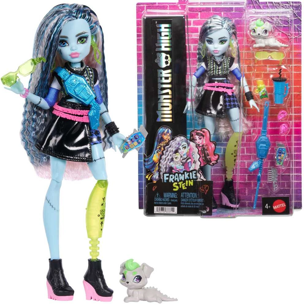 Mattel MONSTER HIGH lėlė Frenkė (atnaujinta) (JHK31)