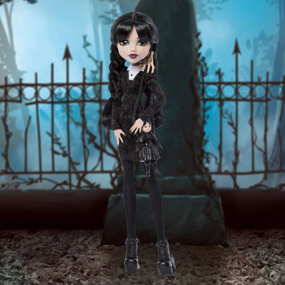 Mattel MONSTER HIGH X WEDNESDAY kolekcinė lėlė Trečiadienė (JNJ91)