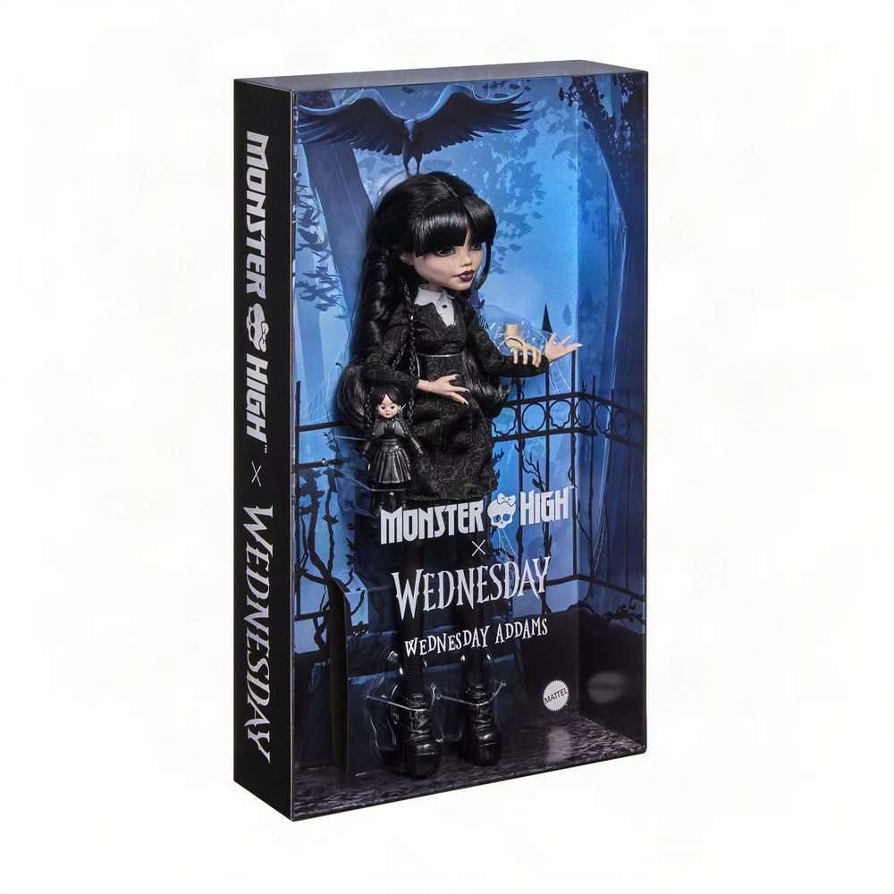 Mattel MONSTER HIGH X WEDNESDAY kolekcinė lėlė Trečiadienė (JNJ91)