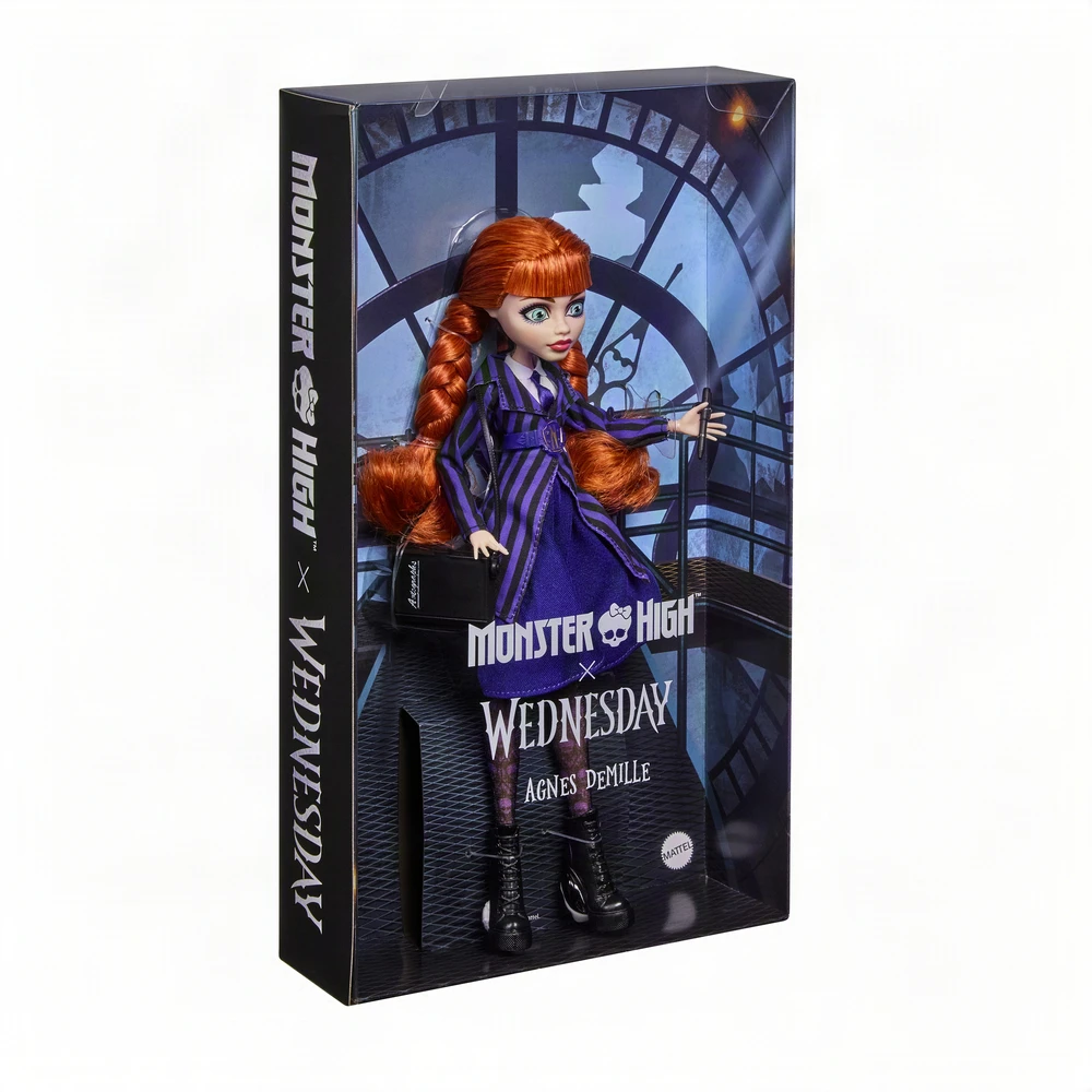 Mattel Monster High Kolekcjonerska Lėlė Wednesday Agnes DeMille
