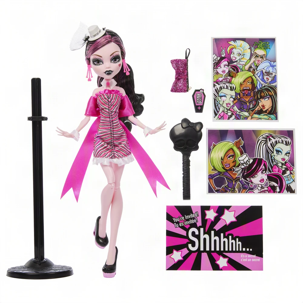 Mattel MONSTER HIGH CREEPRODUCTIONS lėlė Drakulaura (JMG89)
