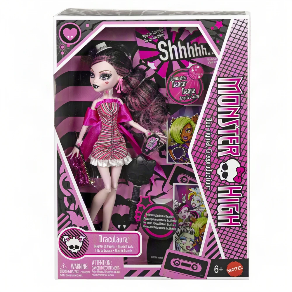 Mattel MONSTER HIGH CREEPRODUCTIONS lėlė Drakulaura (JMG89)