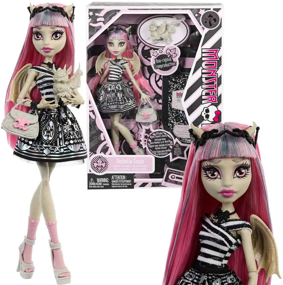Mattel MONSTER HIGH CREEPRODUCTIONS lėlė Rošelė (JHK57)