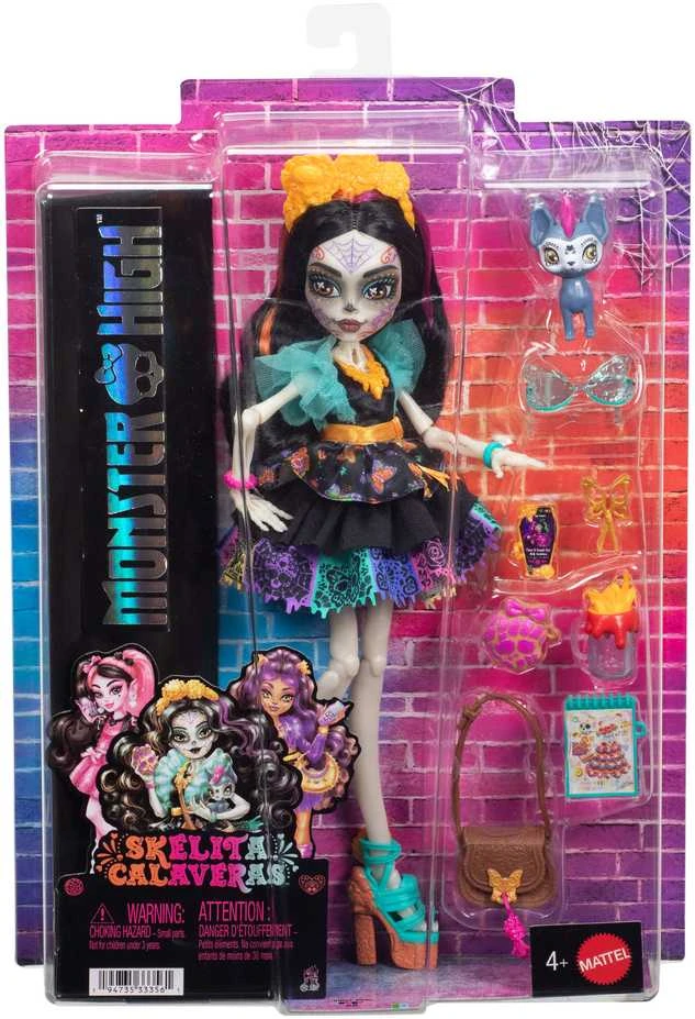 Mattel MONSTER HIGH lėlė Skelita (JHK34)
