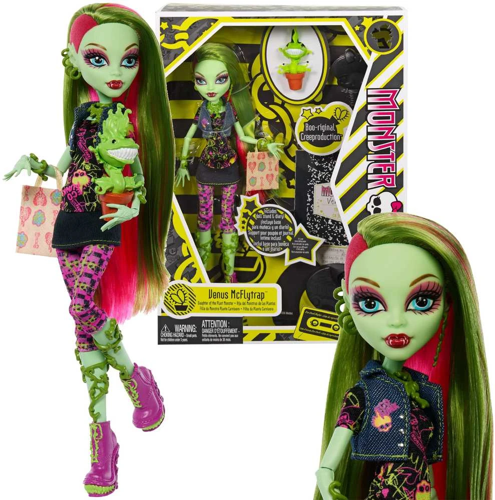 Mattel MONSTER HIGH CREEPRODUCTIONS lėlė Venus (JHK58)