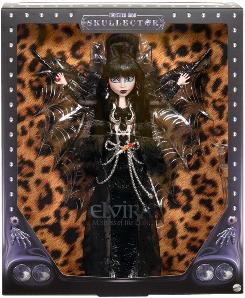 Mattel MONSTER HIGH SKULLECTOR kolekcinė lėlė – Elvira (HYV99)
