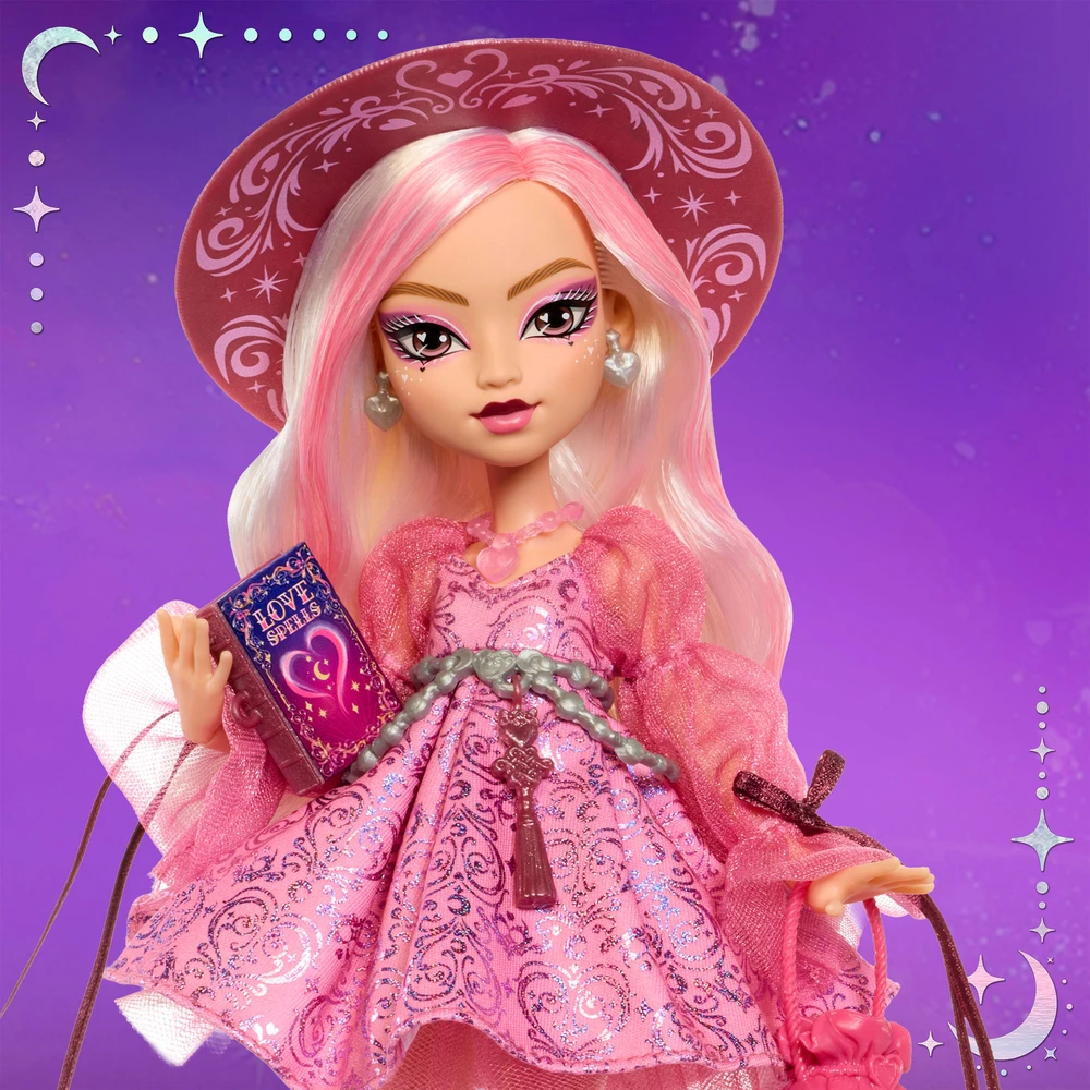 Mattel MONSTER HIGH MOONSPELL MAGIC lėlė Carina - meilės kerėtoja (JNM26)