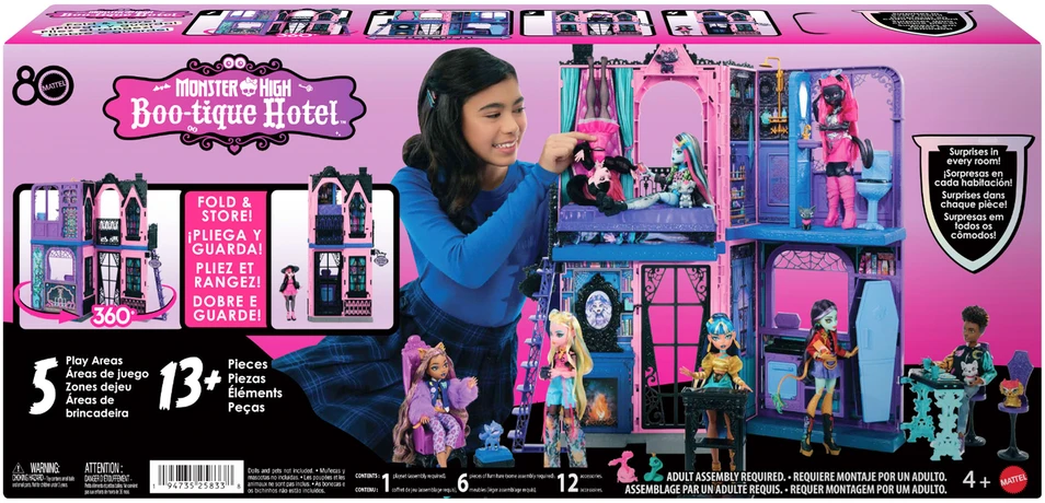 Mattel MONSTER HIGH BOO–TIQUE viešbutis (JBF16)