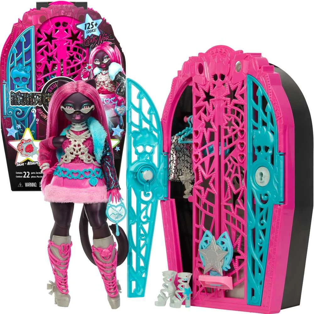 Mattel Lėlė Monster High Skulltimate Secrets Catty Noir JBG82