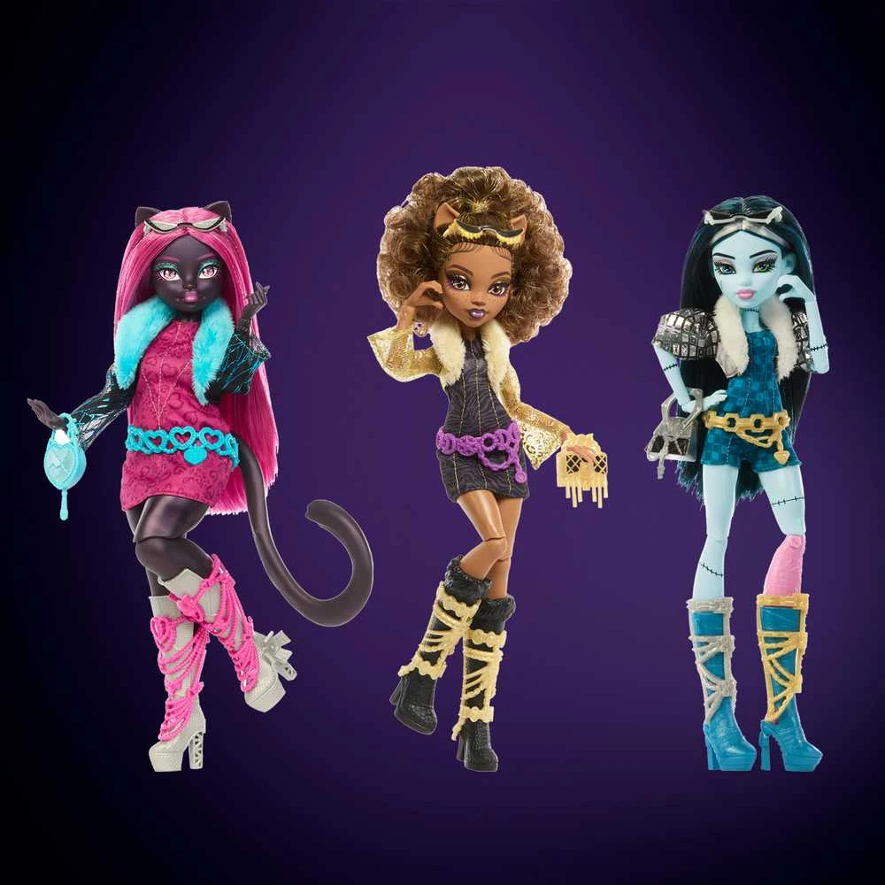 Mattel Lėlė Monster High Skulltimate Secrets Catty Noir JBG82