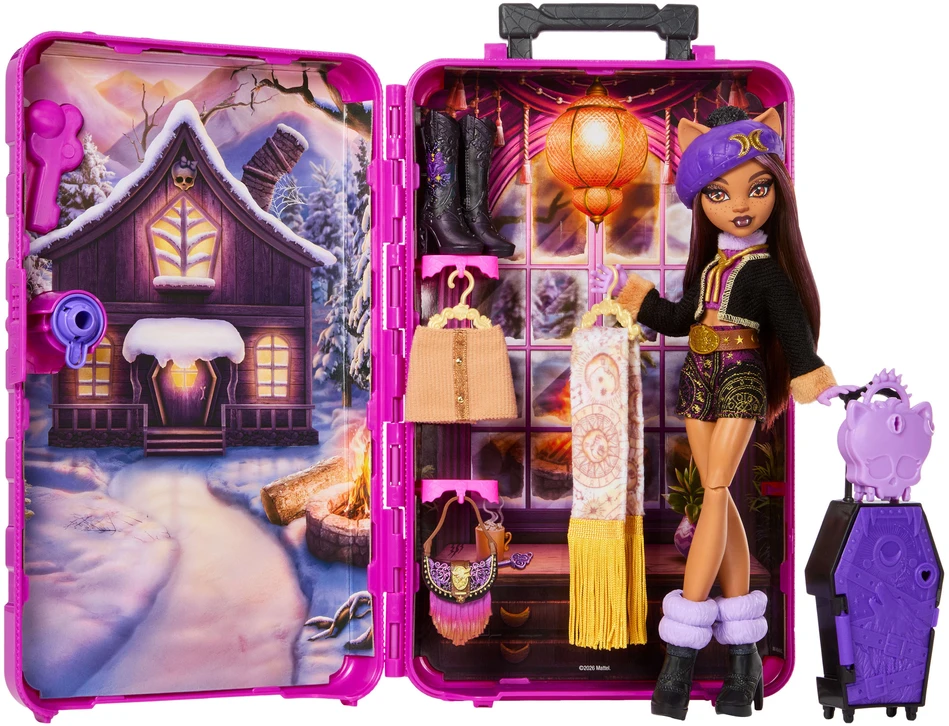 Mattel MONSTER HIGH SKULLTIMATE Klodinos rinkinys - Cabin Escape serija (JMG65)