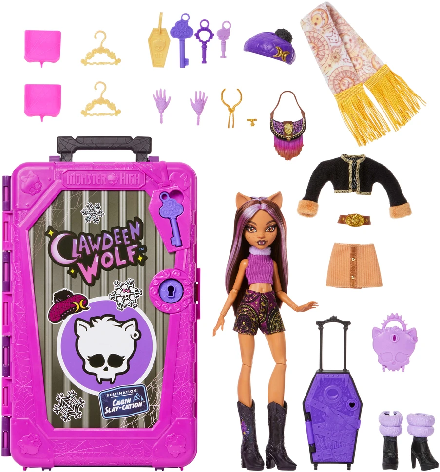 Mattel MONSTER HIGH SKULLTIMATE Klodinos rinkinys - Cabin Escape serija (JMG65)
