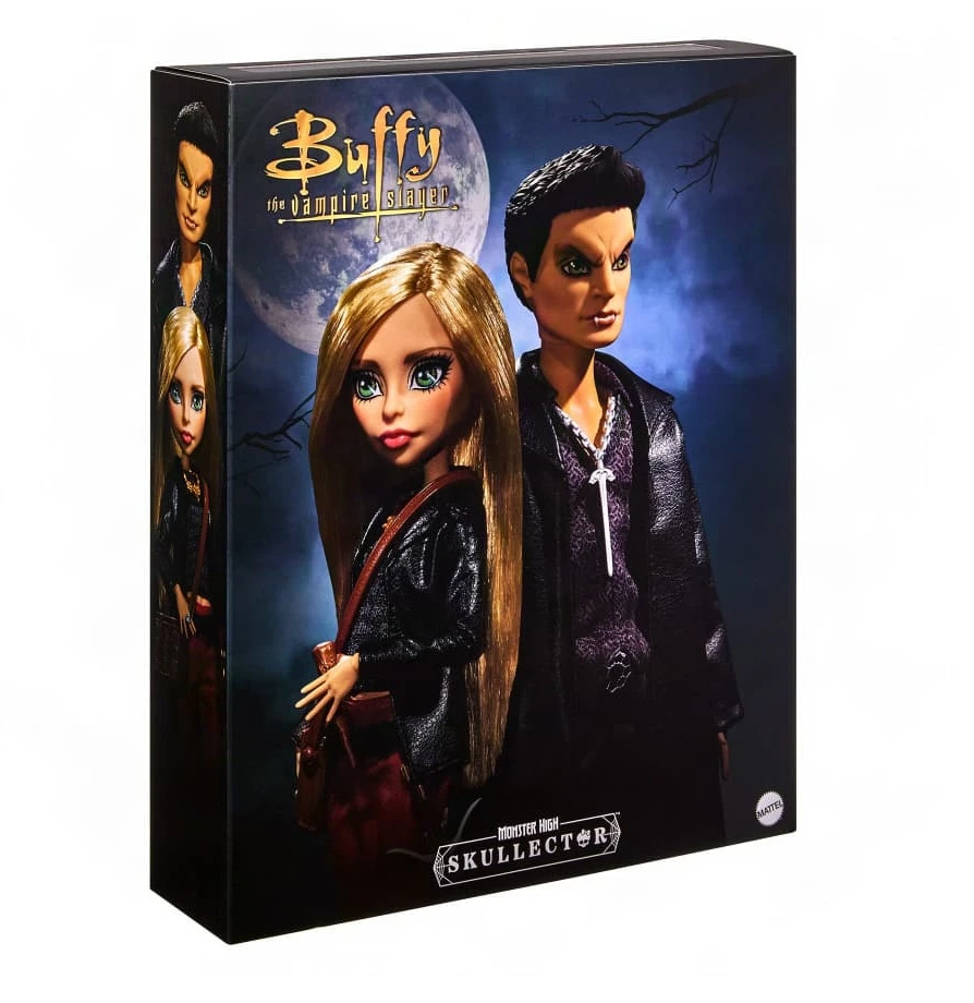 Mattel MONSTER HIGH SKULLECTOR kolekcinis Buffy ir Angel lėlių rinkinys (JLL00)
