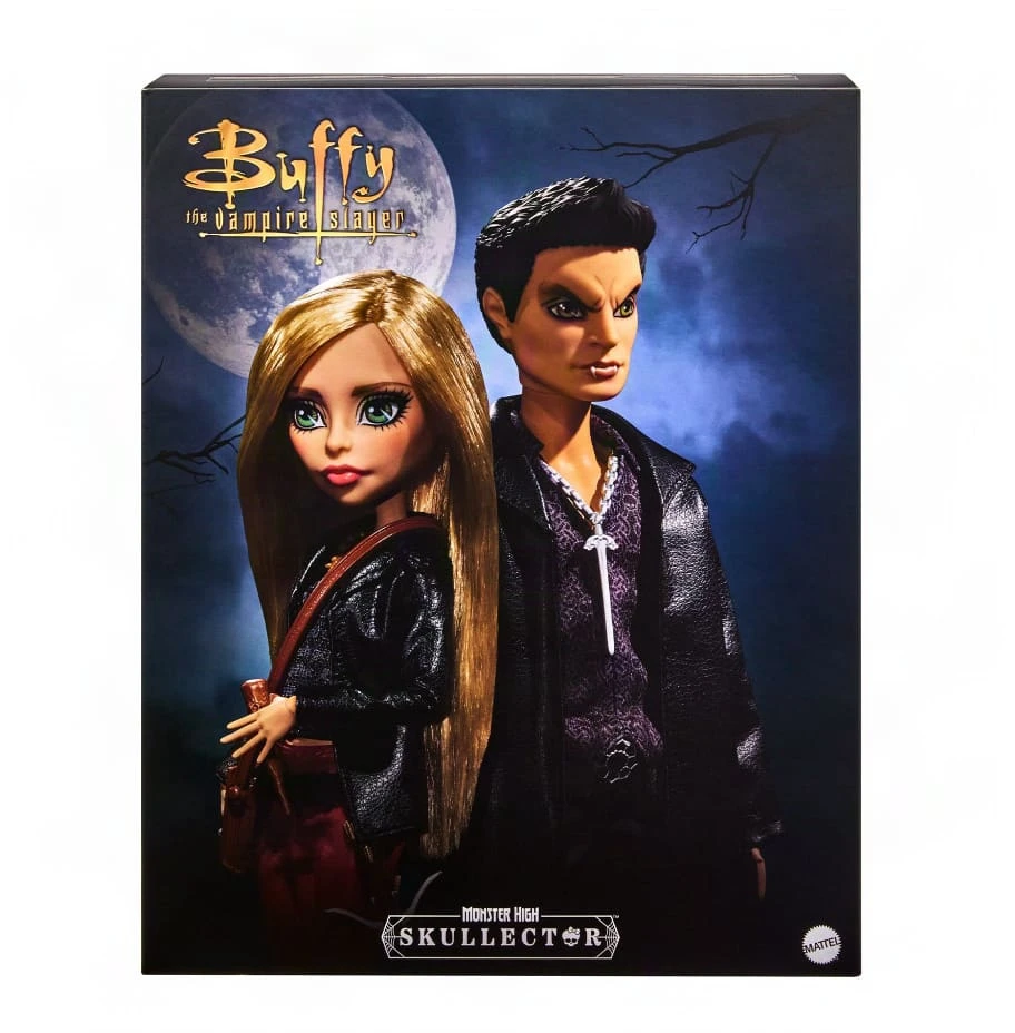 Mattel MONSTER HIGH SKULLECTOR kolekcinis Buffy ir Angel lėlių rinkinys (JLL00)