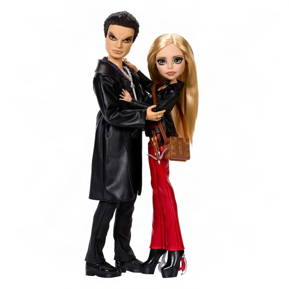 Mattel MONSTER HIGH SKULLECTOR kolekcinis Buffy ir Angel lėlių rinkinys (JLL00)
