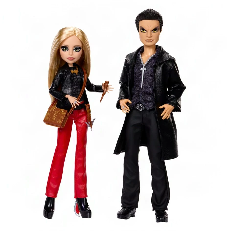 Mattel MONSTER HIGH SKULLECTOR kolekcinis Buffy ir Angel lėlių rinkinys (JLL00)