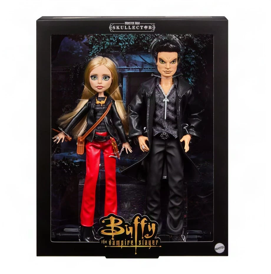 Mattel MONSTER HIGH SKULLECTOR kolekcinis Buffy ir Angel lėlių rinkinys (JLL00)