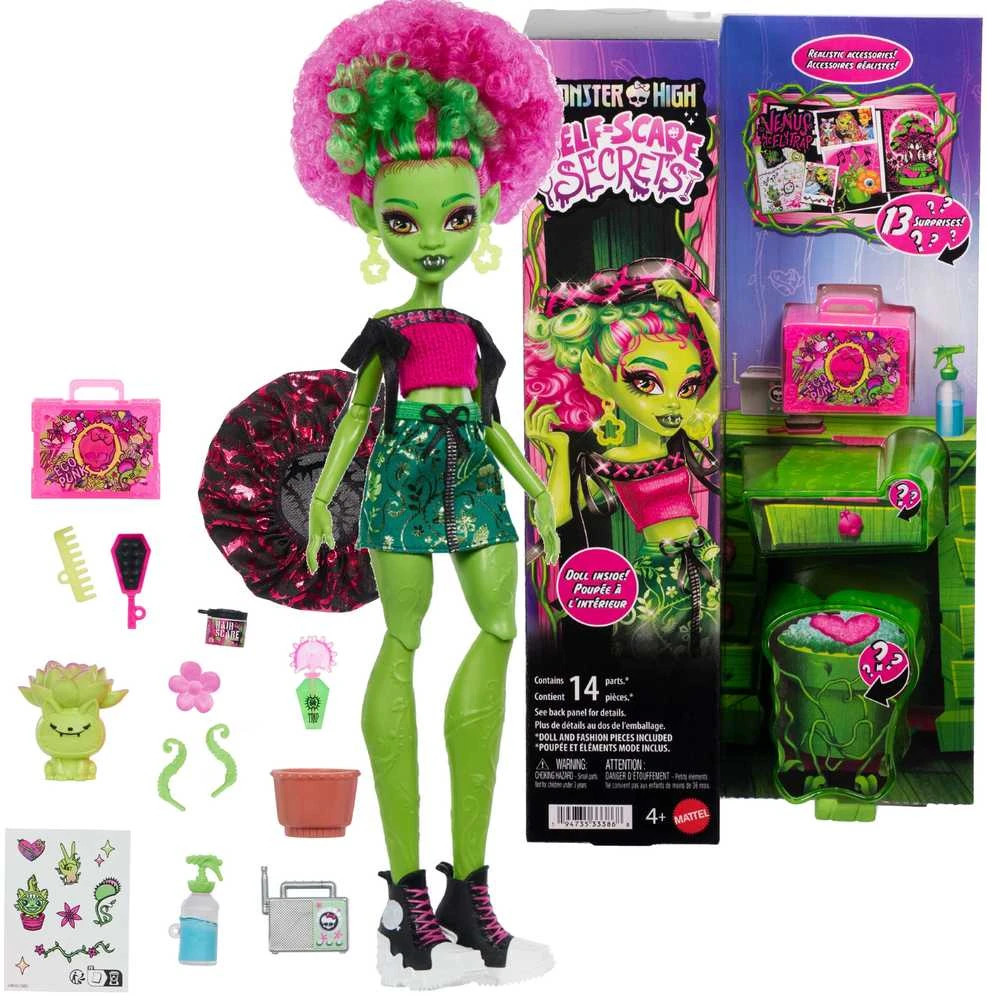 Mattel MONSTER HIGH SELF-SCARE SECRETS Venus rinkinys