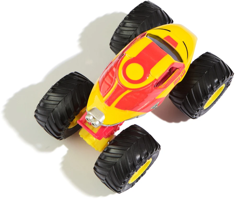 Monster Jam Auto Monster Truck Marvel serijos 2 transporto priemonė Iron Man 1:64