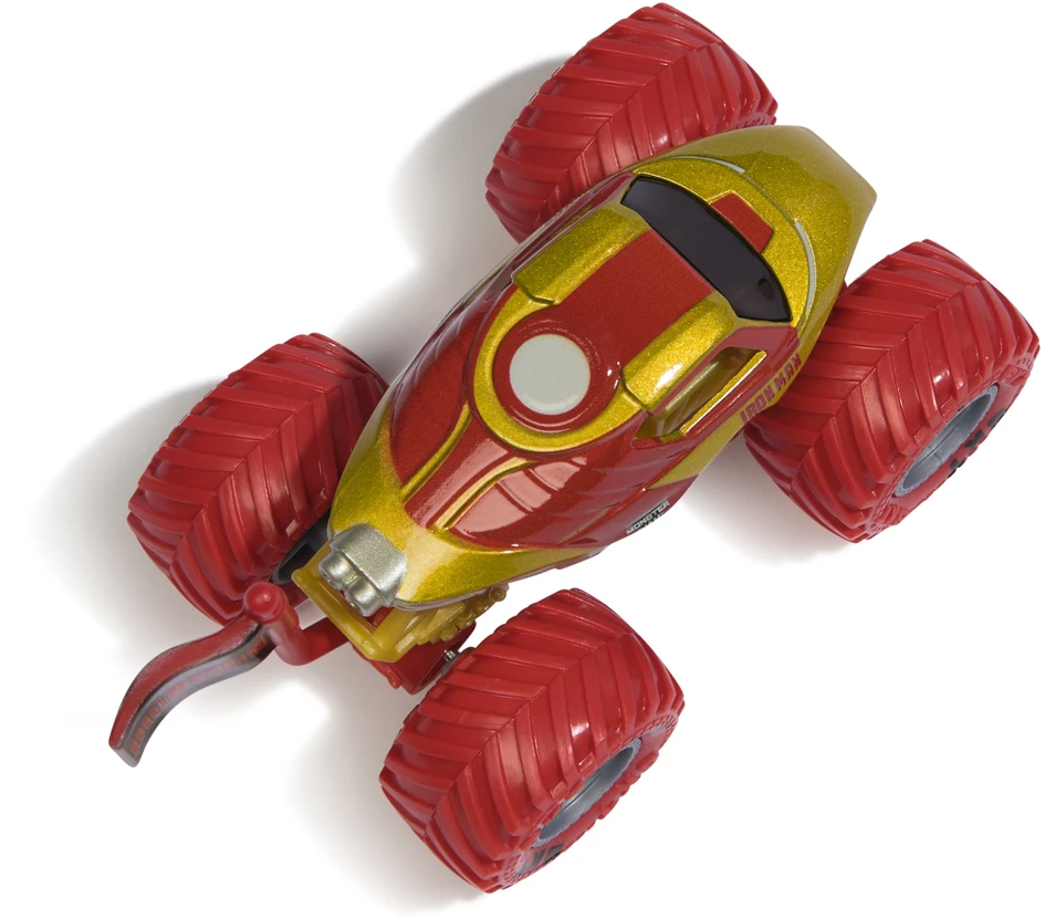 Monster Jam Auto Monster Truck Marvel serijos 2 transporto priemonė Iron Man 1:64