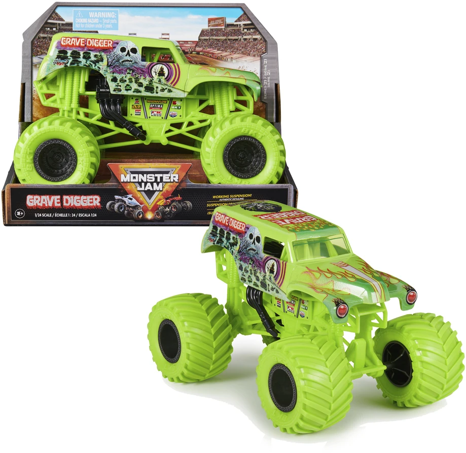Monster_Jam Žaislinis visureigis Monster Jam GRAVE DIGGER 6069137