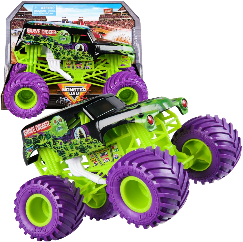 „Monster Jam“ – 1:24 die-cast – kapų kasėjas (6074256)