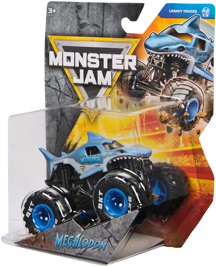 Monster Jam Auto Monster Truck pojazd Megalodon 1:64