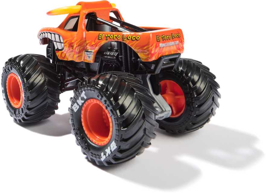 Monster Jam Auto Monster Truck serijos 40 transporto priemonė El Toro Loco 1:64