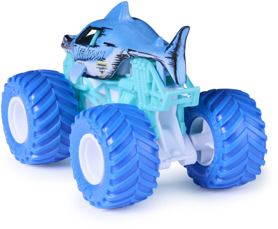 Monster Jam Auto Monster Truck serija 46 transporto priemonė Megalodon 1:64