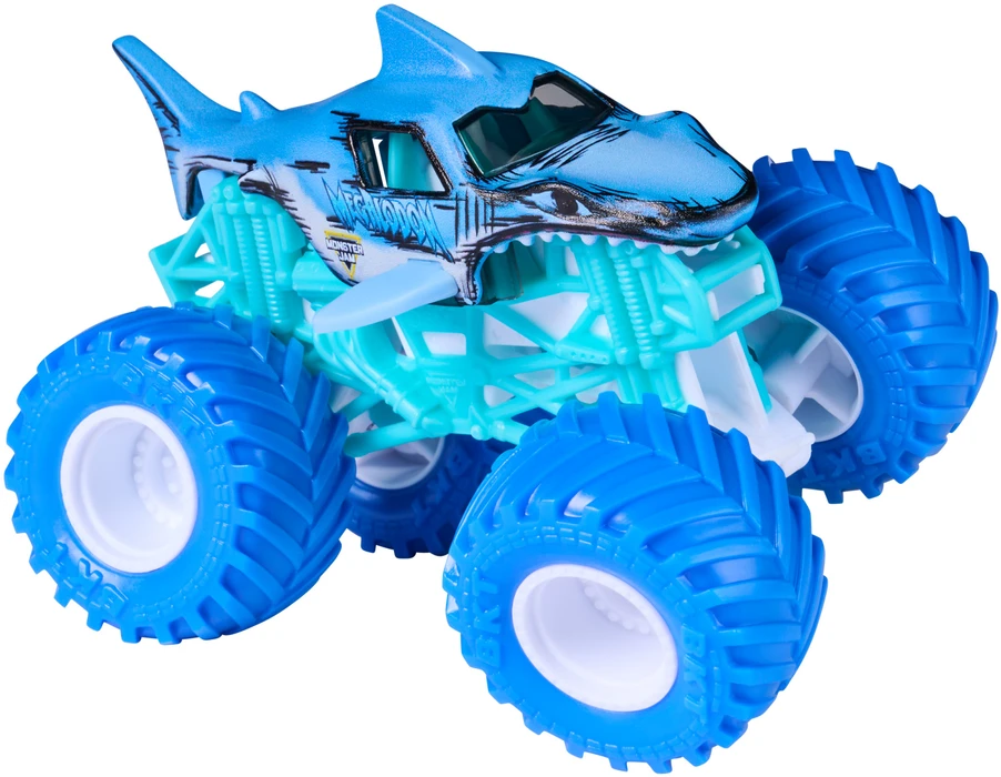 Monster Jam Auto Monster Truck serija 46 transporto priemonė Megalodon 1:64