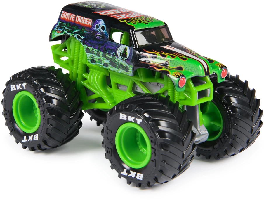 Monster Jam Auto Važiuoklė Grave Digger 1:64 seria 45