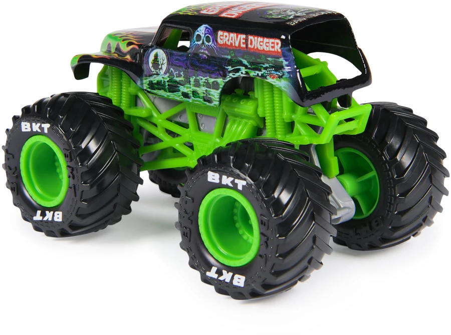 Monster Jam Auto Važiuoklė Grave Digger 1:64 seria 45