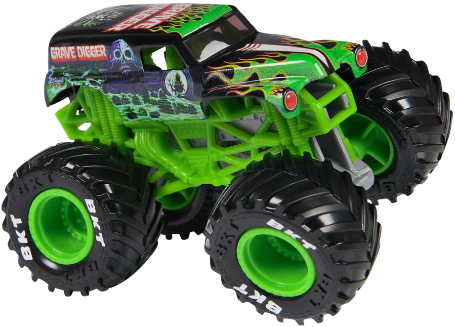 Monster Jam Auto Važiuoklė Grave Digger 1:64 seria 45