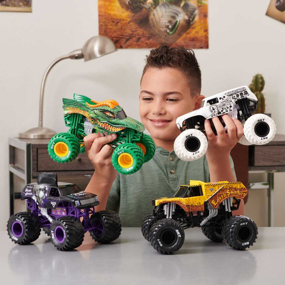 Monster Jam Metalowy Važiuoklė 1:24 El Toro Loco 19 Cm