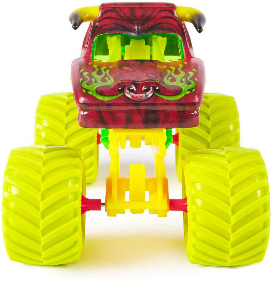 Monster Jam Metalowy Važiuoklė 1:24 El Toro Loco 19 Cm
