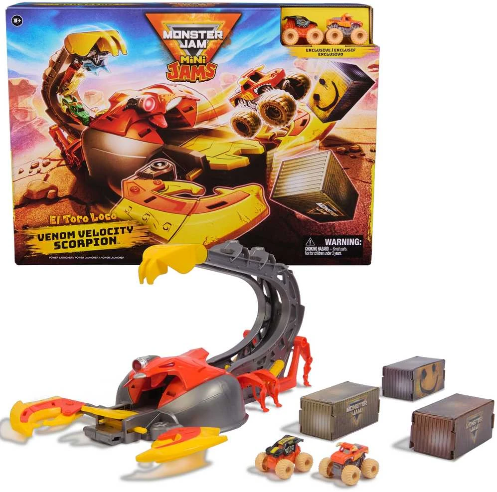 Žaislinė trasa Monster Jam Mini 1:87 Scorpion Playset