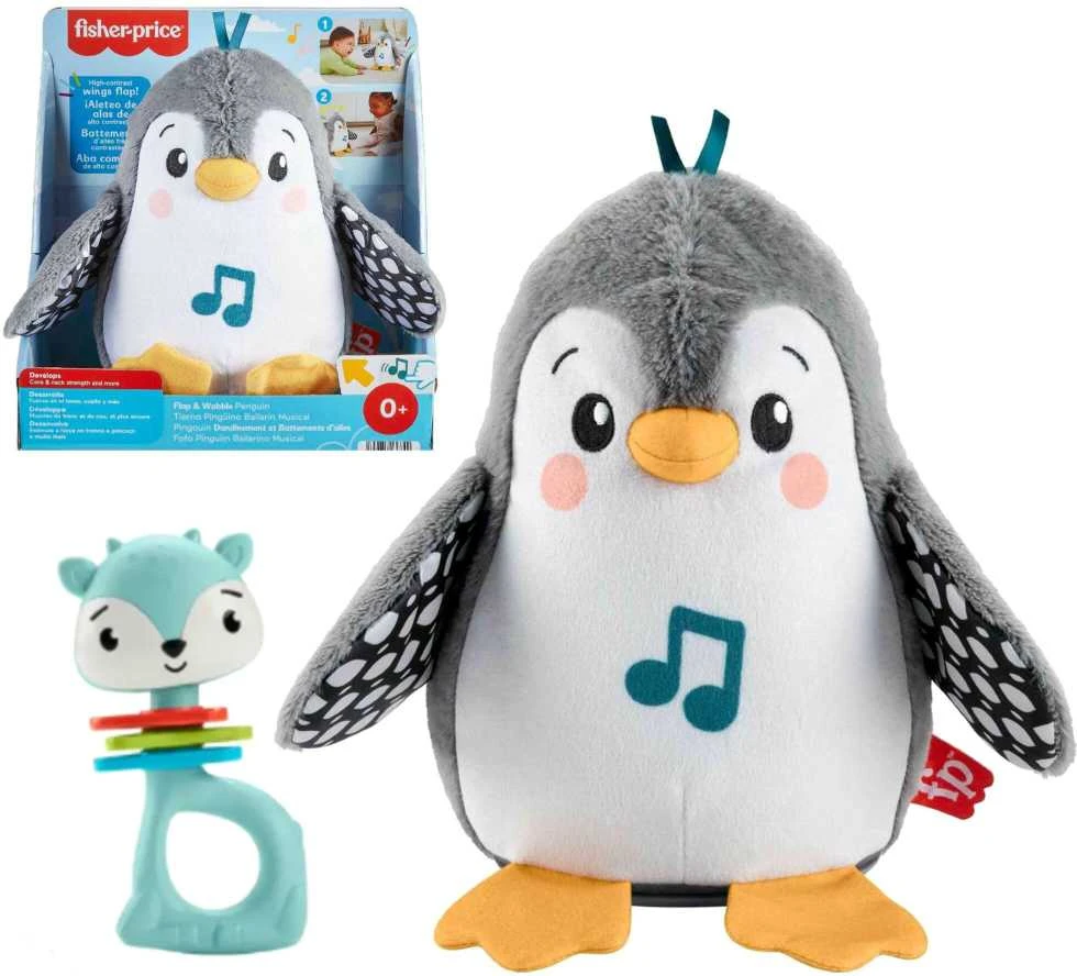 FISHER-PRICE grojantis ir plojantis pingvinukas (HNC10)