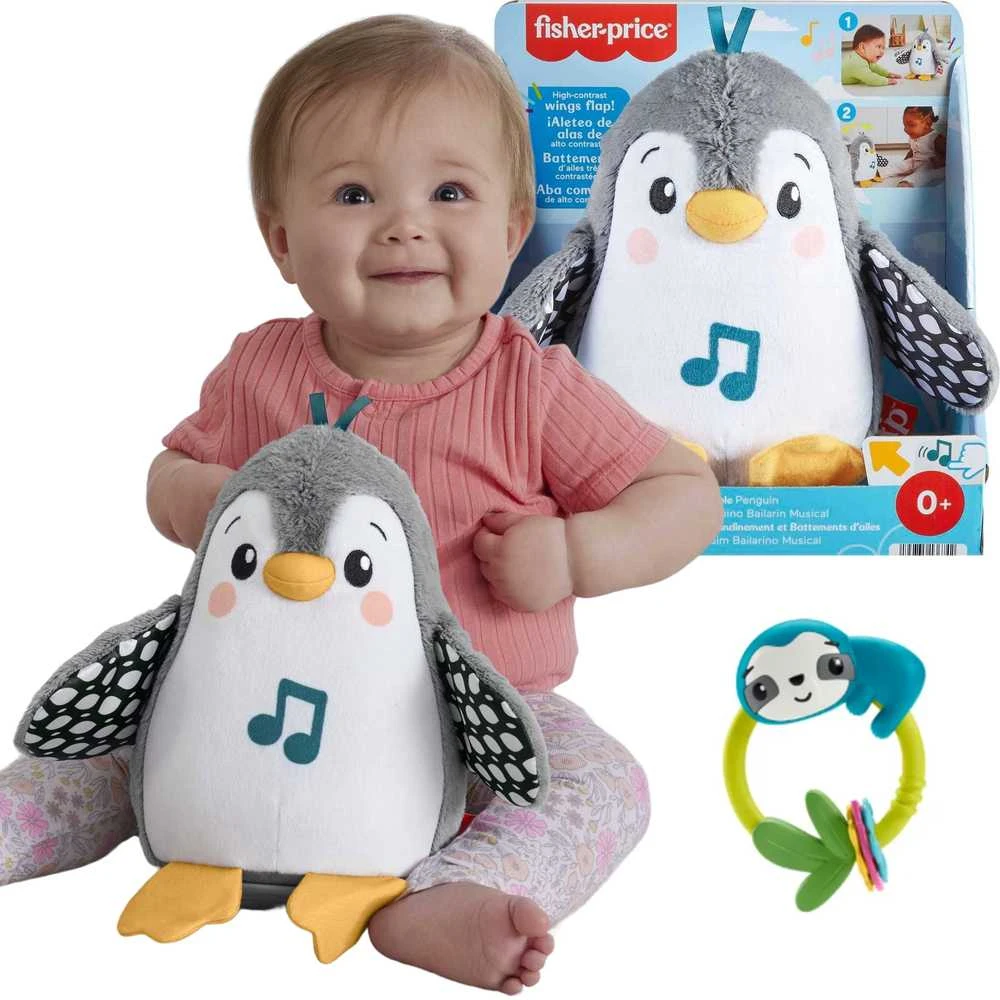 FISHER-PRICE grojantis ir plojantis pingvinukas (HNC10)
