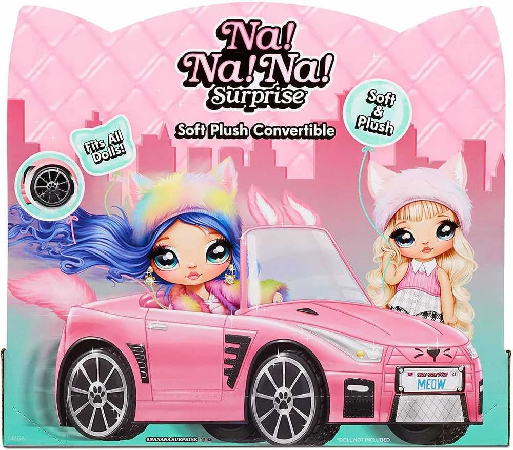 L.O.L Surprise Na!Na!Na! NA! NA! NA! Pliušinis kabrioletas