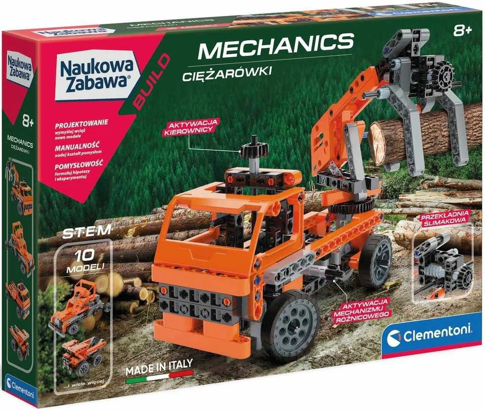 Konstrukcinis komplektas - Mechanics - Sunkvežimiai - Clementoni 60992