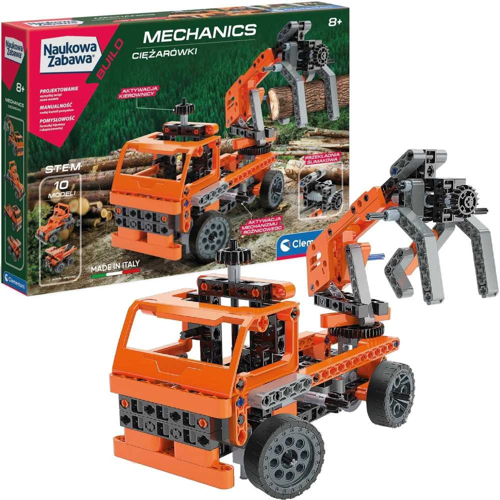 Konstrukcinis komplektas - Mechanics - Sunkvežimiai - Clementoni 60992