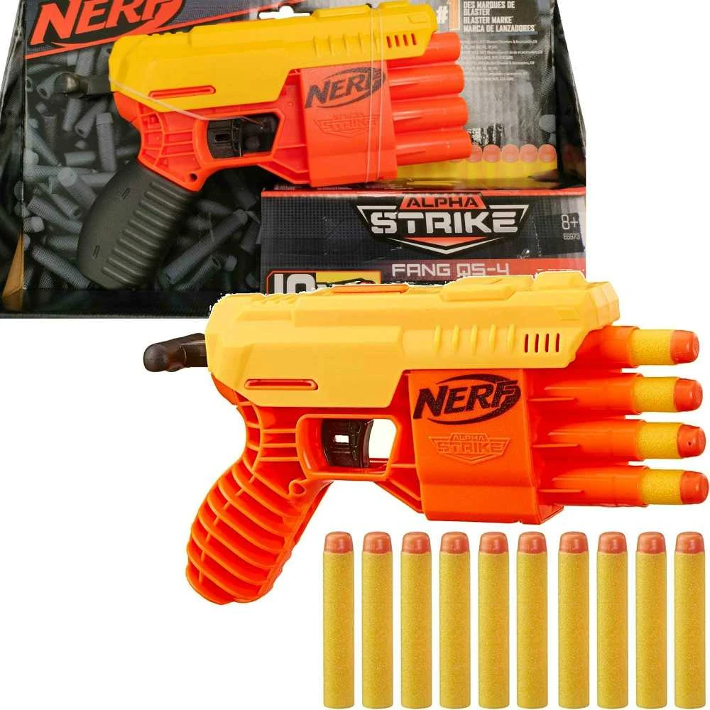 Hasbro NERF Šautuvas ALPHA STRIKE FANG QS 4