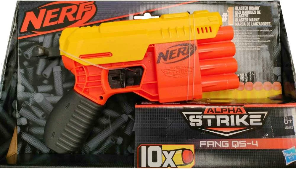 Hasbro NERF Šautuvas ALPHA STRIKE FANG QS 4