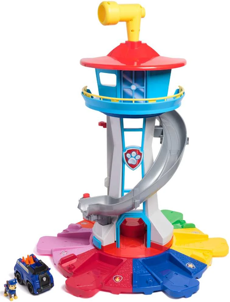 Spin Master Paw Patrol - „My Size Lookout Tower“ apžvalgos bokštas su figūrėle ir automobiliu, 75 cm
