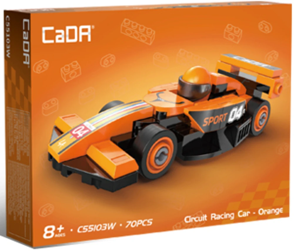 *****Cada kilimėliai CircuitRacCarOrange C55103W 33247
